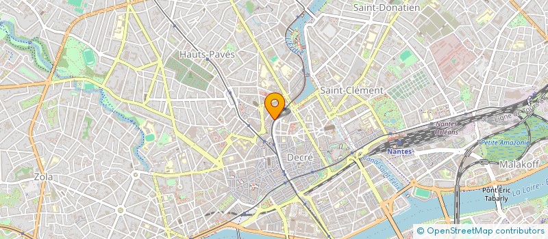 localisation de l'entreprise DUPUY & VINTNERS à NANTES