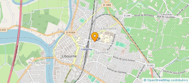 localisation de l'entreprise DUPUY YAMAN  ARVEYRES