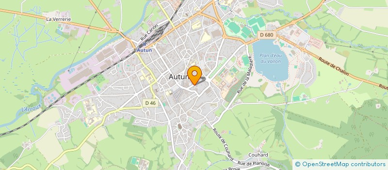 localisation de l'entreprise DUPY NOTAIRES à AUTUN
