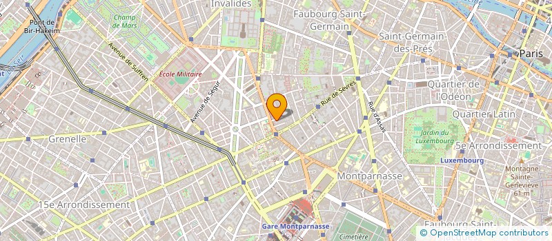 localisation de l'entreprise DUQUEBAT  PARIS