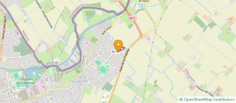 localisation de l'entreprise DUQUESNE AGRICOLE à HOUPLINES