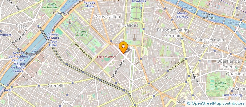 localisation de l'entreprise DUQUESNE AUTO ECOLE à PARIS
