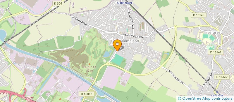 localisation de l'entreprise DUQUESNE CREAPLEX à EVIN-MALMAISON