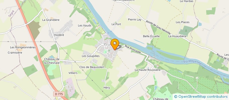 localisation de l'entreprise DUQUESNE IMMOBILIER  LONGUENEE-EN-ANJOU