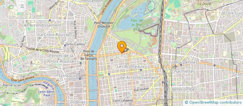 localisation de l'entreprise DUQUESNE INVEST  LYON