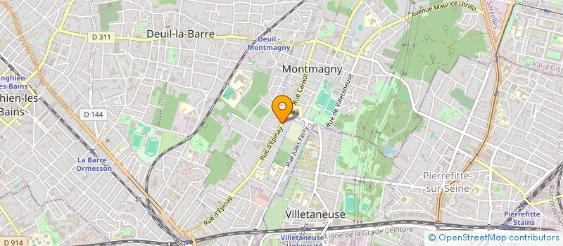 localisation de l'entreprise DUQUESNOY  MONTMAGNY