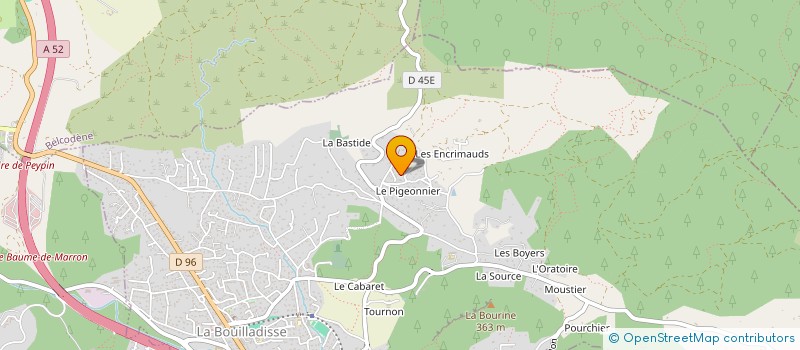 localisation de l'entreprise DUR A CUIR  OLLIOULES