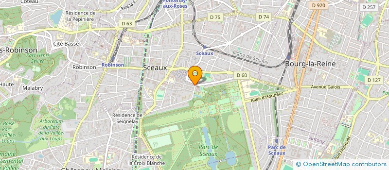 localisation de l'entreprise DUR'ART à SCEAUX