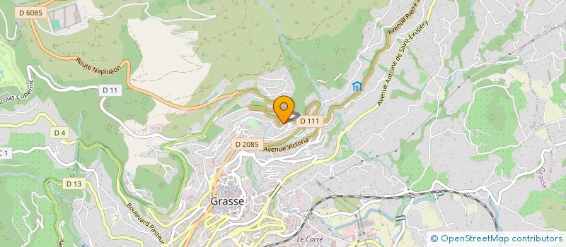 localisation de l'entreprise DURA à GRASSE