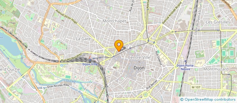 localisation de l'entreprise DURA à DIJON