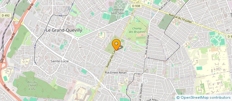 localisation de l'entreprise DURA  SAINT-ETIENNE-DU-ROUVRAY