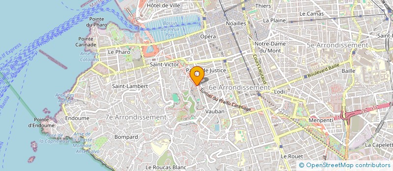 localisation de l'entreprise DURABL'ELEC à MARSEILLE