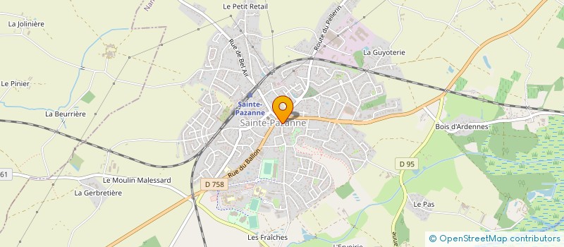 localisation de l'entreprise DURABLE CONCEPT PROJET à SAINTE-PAZANNE