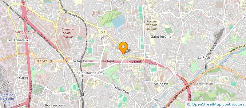 localisation de l'entreprise DURABLE RENOVATION SUD à MARSEILLE