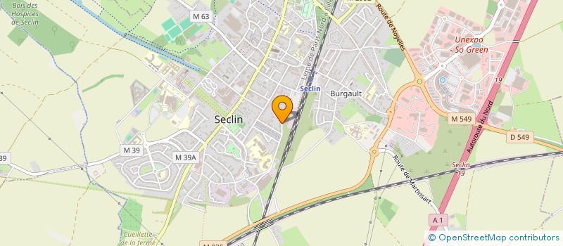 localisation de l'entreprise DURABLIMMO  SECLIN