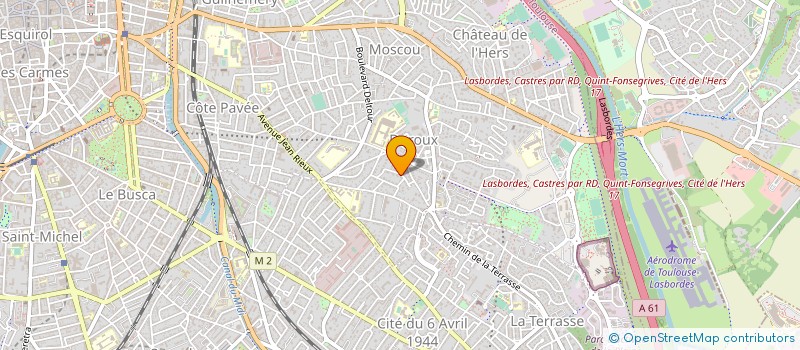 localisation de l'entreprise DURACONSULT à TOULOUSE