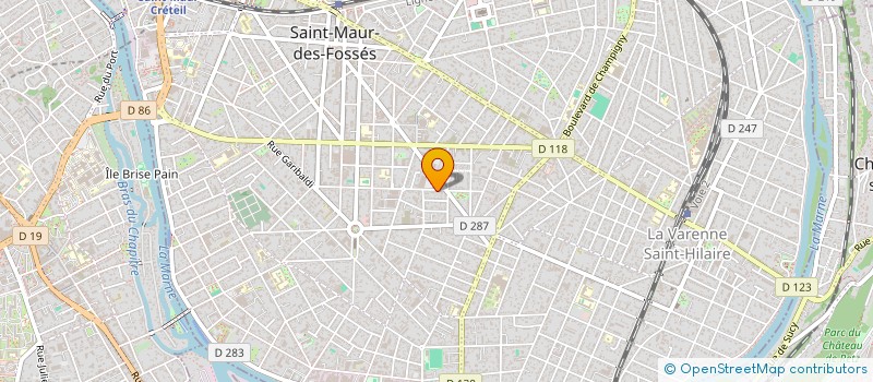 localisation de l'entreprise DURAN & CO à SAINT-MAUR-DES-FOSSES