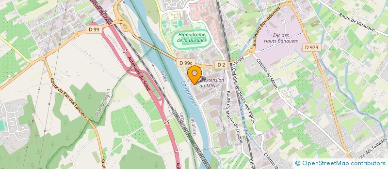 localisation de l'entreprise DURANCE 276  CAVAILLON