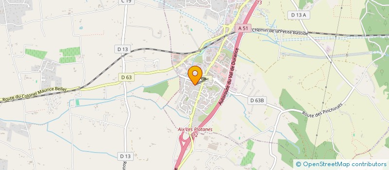 localisation de l'entreprise DURANCE 84  VENELLES