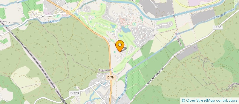 localisation de l'entreprise DURANCE AUDIT CONSEIL EXPERT COMPTABLE  MALLEMORT