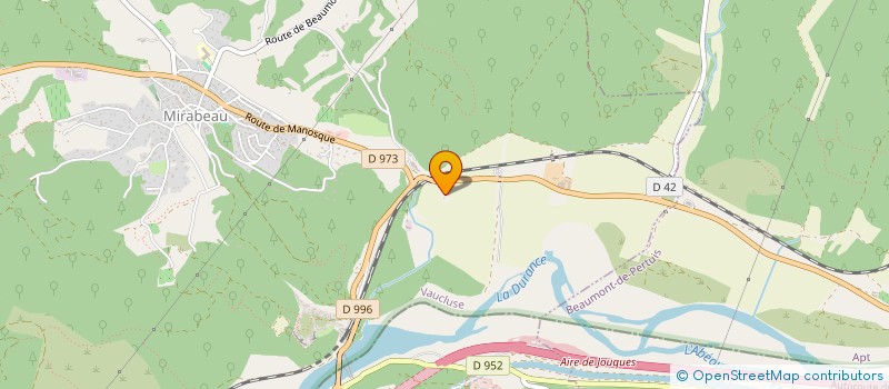 localisation de l'entreprise DURANCE DEPANNAGE AUTO MOTO 1 S à PERTUIS