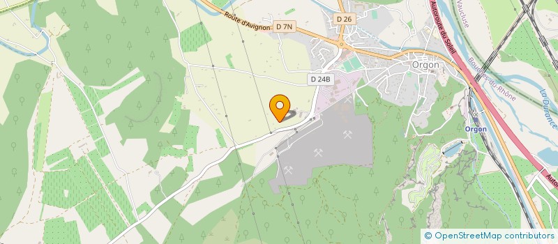 localisation de l'entreprise DURANCE NETTOYAGE à ORGON