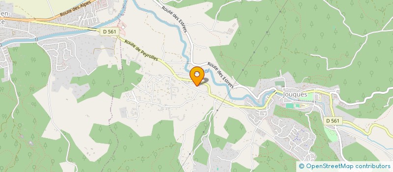 localisation de l'entreprise DURANCE REEDUCATION  JOUQUES