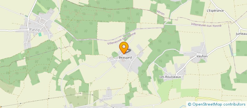 localisation de l'entreprise DURAND à VILLENEUVE-SUR-YONNE