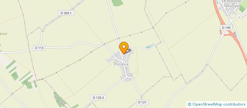 localisation de l'entreprise DURAND à PUISEUX