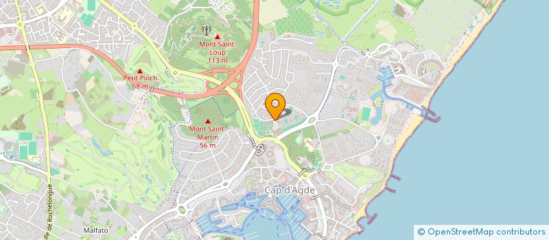 localisation de l'entreprise DURAND  AGDE