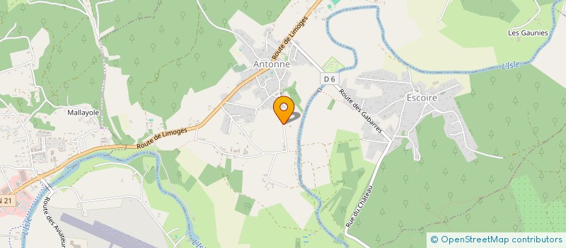 localisation de l'entreprise DURAND ET FILS à SARLIAC SUR L'ISLE