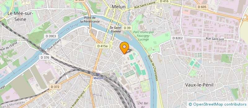 localisation de l'entreprise DURAND ET FILS SARL à MELUN