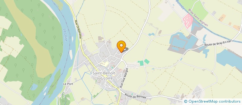 localisation de l'entreprise DURAND FILS à SAINT-BENOIT-SUR-LOIRE