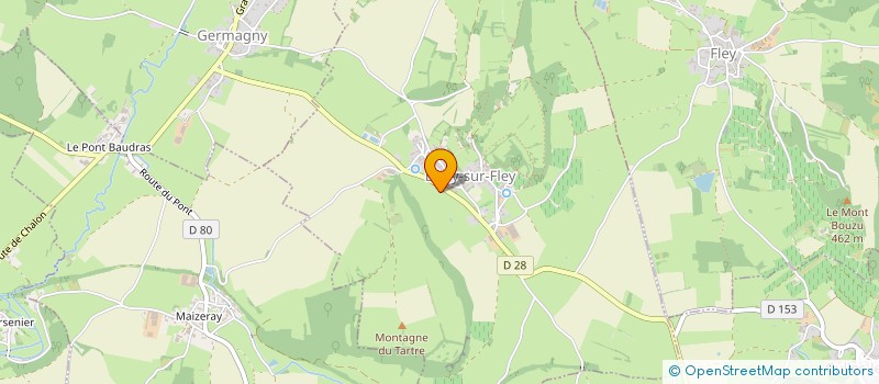 localisation de l'entreprise DURAND FRERES TRAVAUX AGRICOLES SARL  BISSY-SUR-FLEY