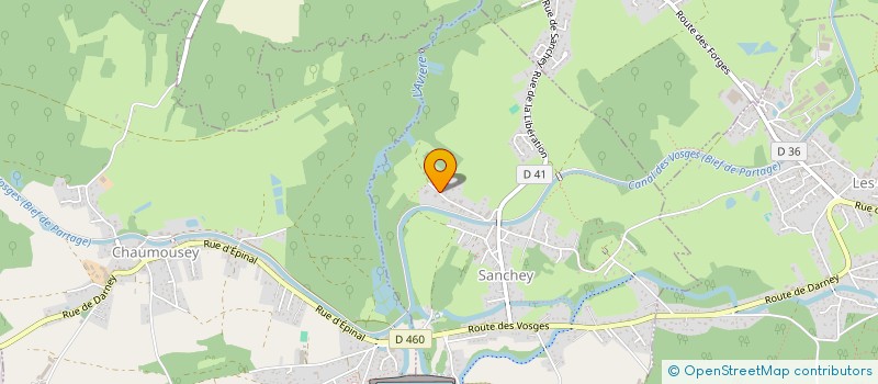 localisation de l'entreprise DURAND IMMOBILIER  SANCHEY