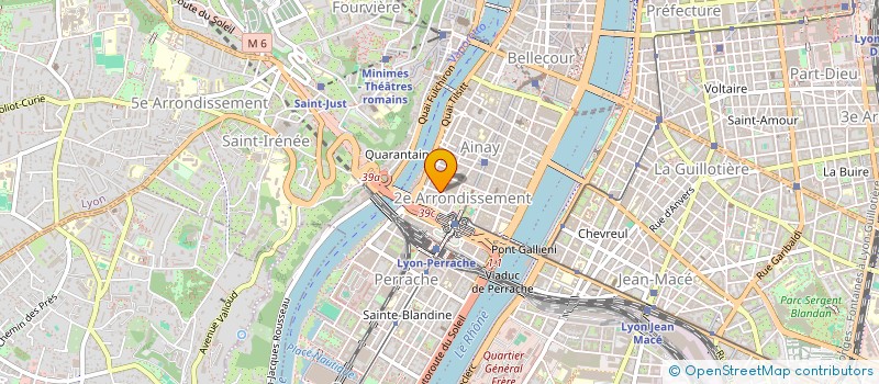 localisation de l'entreprise DURAND INVESTISSEMENTS à LYON