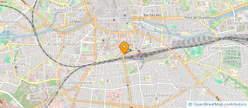 localisation de l'entreprise DURAND PEINTURE à RENNES