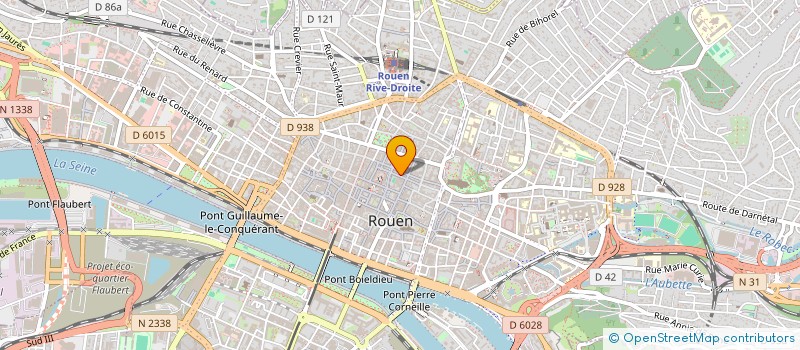 localisation de l'entreprise DURAND PHAM à ROUEN