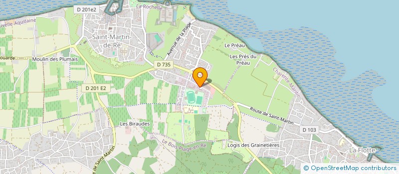 localisation de l'entreprise DURAND-RAPIN à SAINT-MARTIN-DE-RE