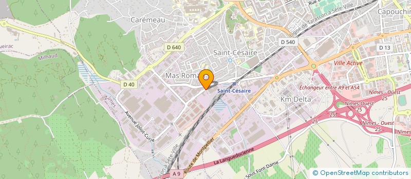 localisation de l'entreprise DURAND RECUPERATION TRAITEMENT DES MATIERES PREMIERES à NIMES