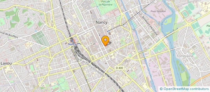 localisation de l'entreprise DURAND SERVICES à NANCY