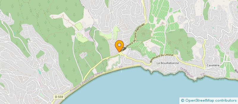 localisation de l'entreprise DURAND SHIPPING COMPANY  LA CROIX-VALMER