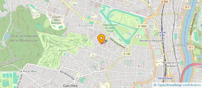 localisation de l'entreprise DURANDAL à GARCHES