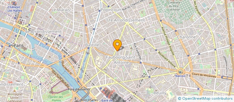 localisation de l'entreprise DURANDAL  PARIS