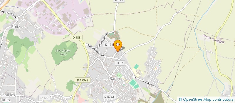 localisation de l'entreprise DURANEL à BARLIN