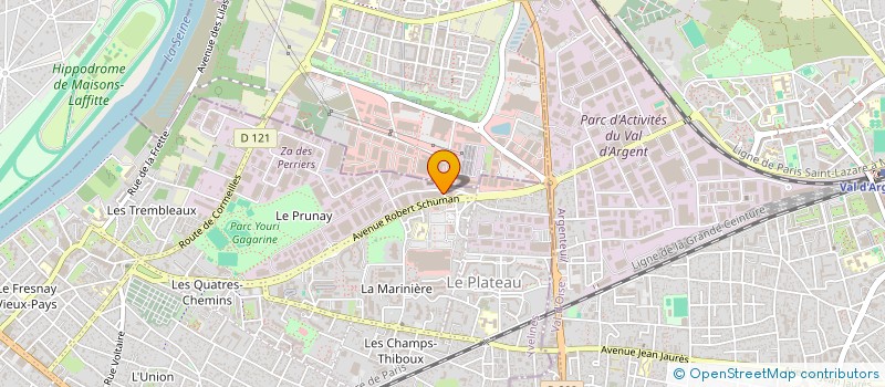 localisation de l'entreprise DURANMATIC à SARTROUVILLE