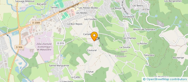 localisation de l'entreprise DURANT AUTO MOBILE  PESCHADOIRES