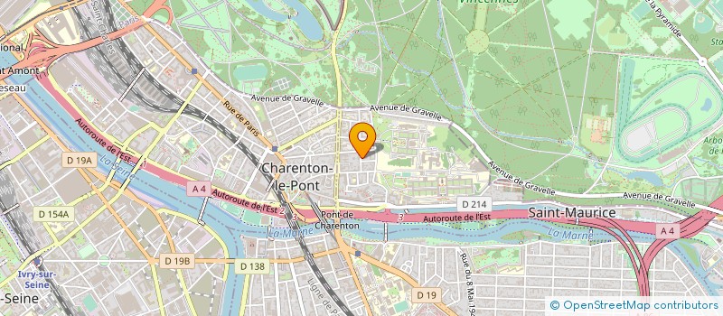localisation de l'entreprise DURANT FARGET FRANC à SAINT-MAURICE