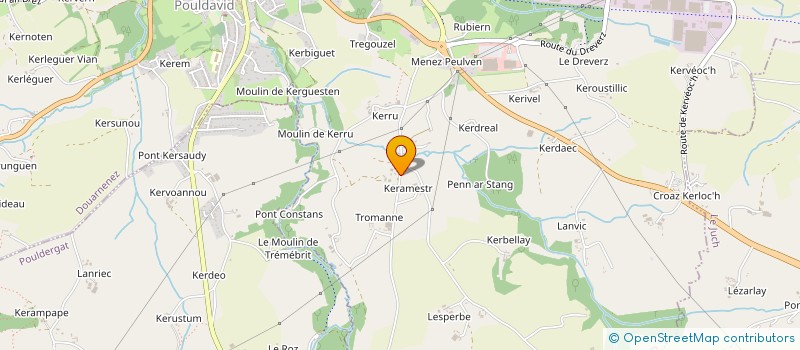 localisation de l'entreprise DURANT JARDINS à DOUARNENEZ