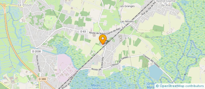 localisation de l'entreprise DURANTEAU MICHEL à SAINT-HILAIRE-DE-RIEZ